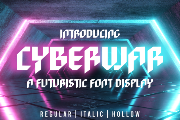 Cyberwar Font - Featured Image