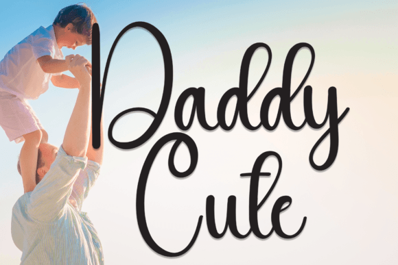 Daddy Cute Font - Featured Image