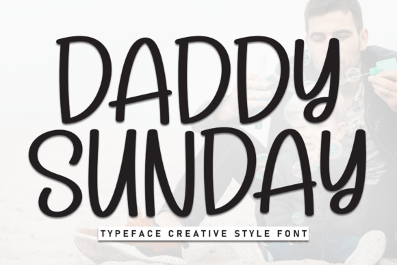 Daddy Sunday Font - Featured Image