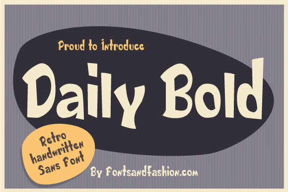 Daily Bold Font - Featured Image