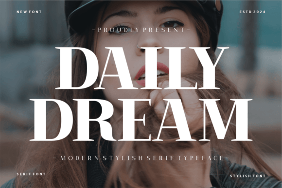 Daily Dream Font - Featured Image