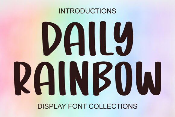 Daily Rainbow Font - Featured Image