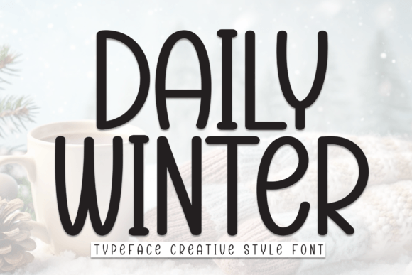 Daily Winter Font - Featured Image