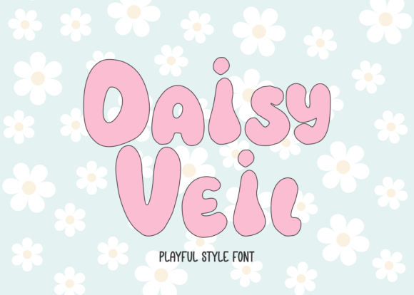 Daisy Veil Font - Featured Image