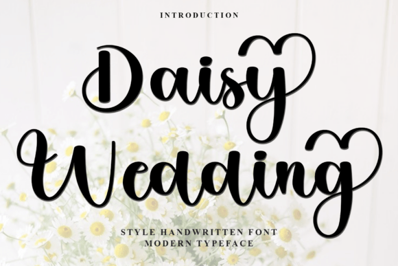 Daisy Wedding Font - Featured Image