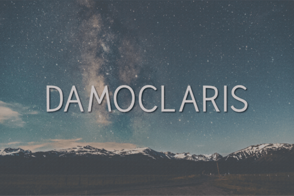 Damoclaris Font - Featured Image
