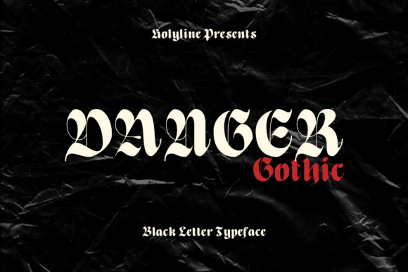 Danger Gothic Font - Featured Image