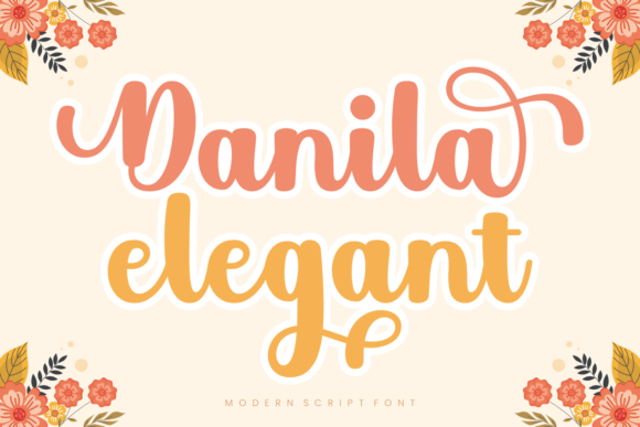 Danila Elegant Font - Featured Image