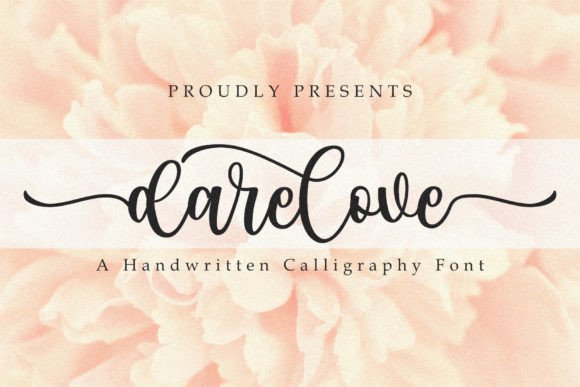 Darelove Font - Featured Image