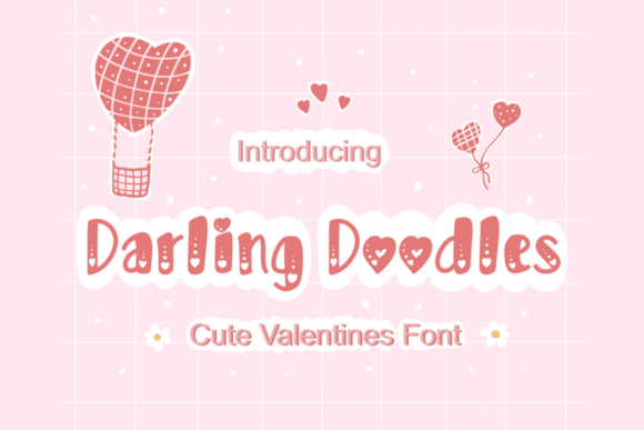 Darling Doodles Font - Featured Image