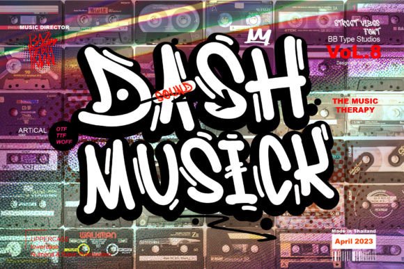 Dash Musick Font - Featured Image