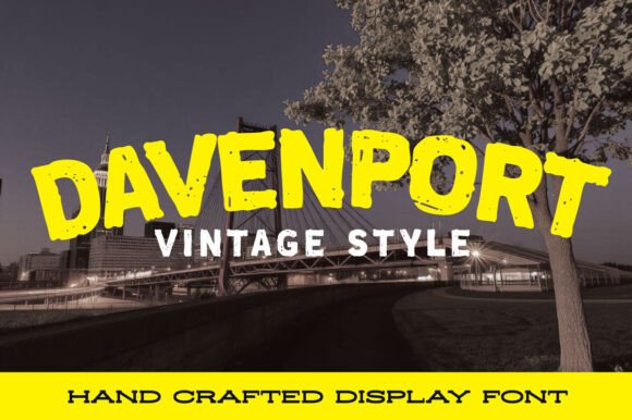 Davenport Font - Featured Image