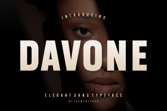 Davone Font - Featured Image