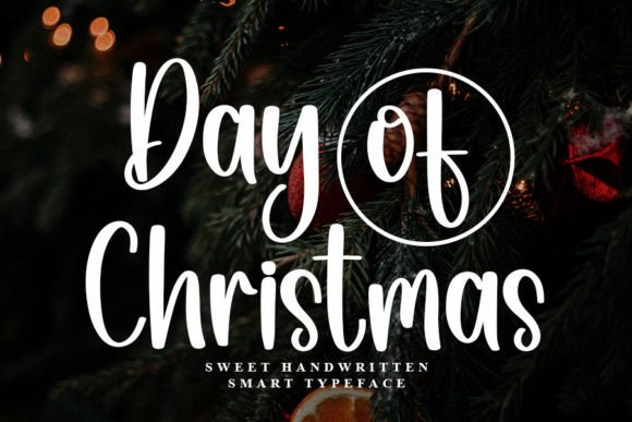 Day of Christmas Font - Featured Image