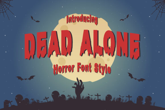 Dead Alone Font - Featured Image