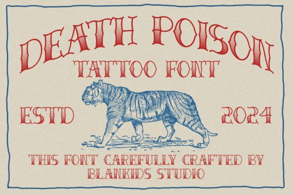 Death Poison Font - Featured Image