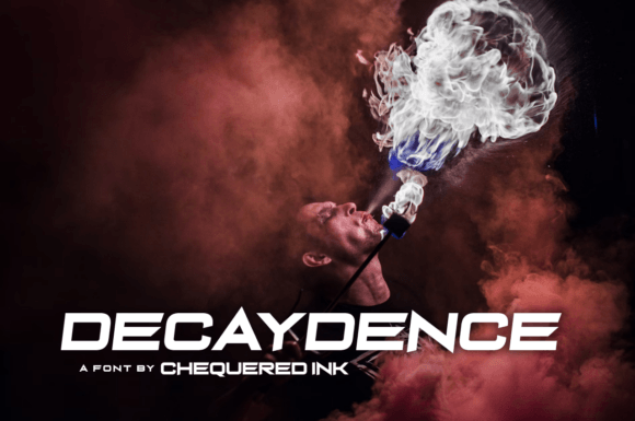 Decaydence Font - Featured Image