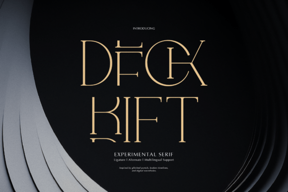 Deck Rift Font - Featured Image