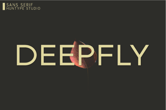 Deepfly Font - Featured Image