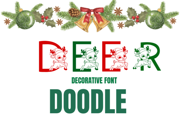 Deer Doodle Font - Featured Image