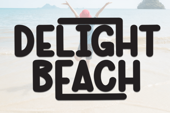 Delight Beach Font - Featured Image