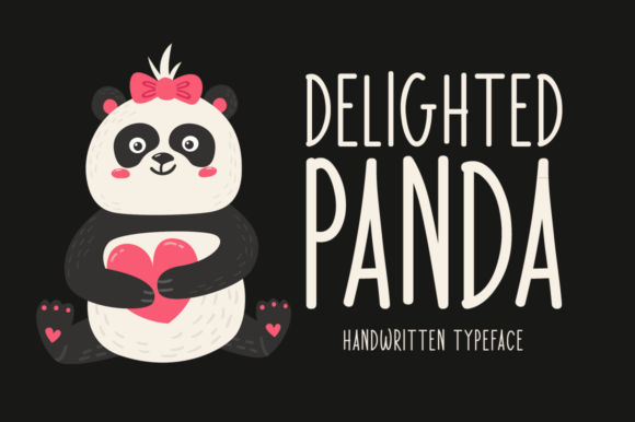Delighted Panda Font - Featured Image
