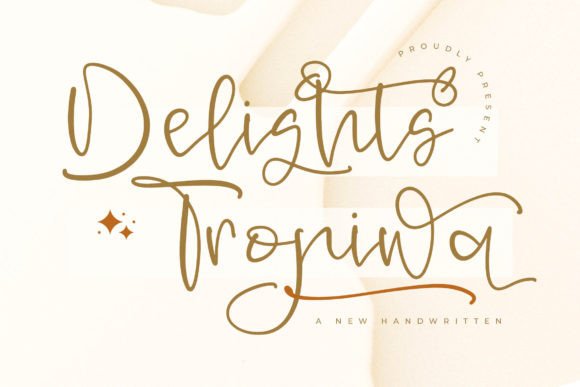 Delishts Tropiwa Font - Featured Image