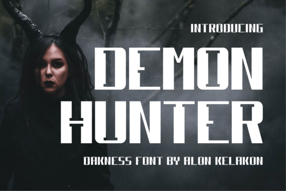 Demon Hunter Font - Featured Image