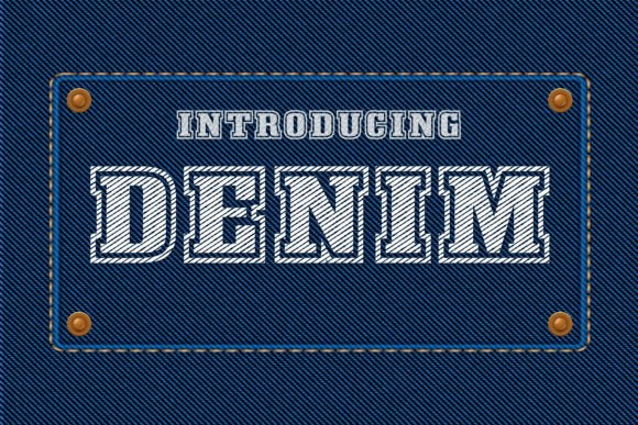 Denim Font - Featured Image