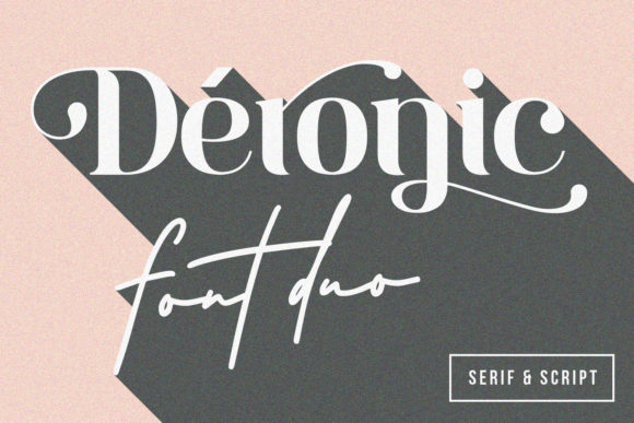 Deronic Font - Featured Image