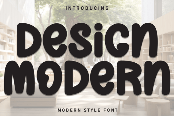 Design Modern Font - Featured Image