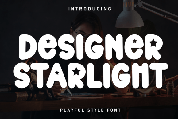 Designer Starlight Font - Featured Image