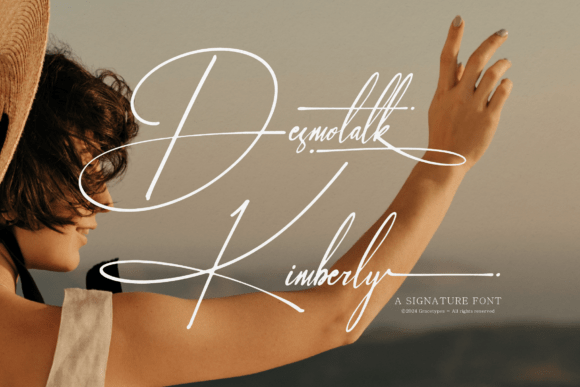 Desmotalk Kimberly Font - Featured Image