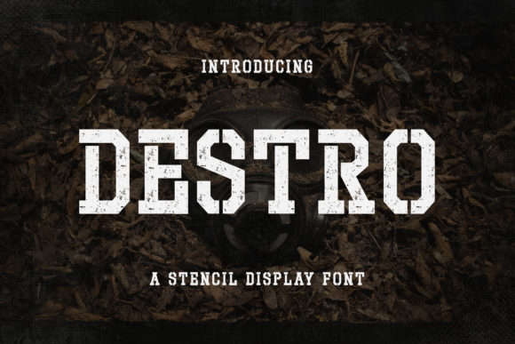 Destro Font - Featured Image