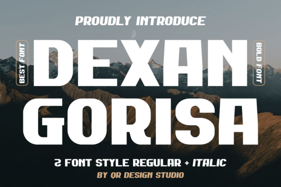 Dexan Gorisa Font - Featured Image
