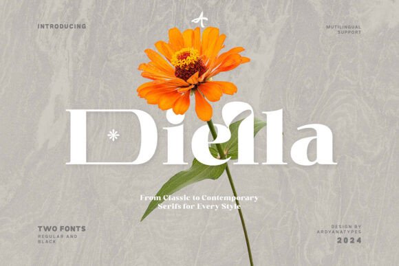 Diella Font - Featured Image