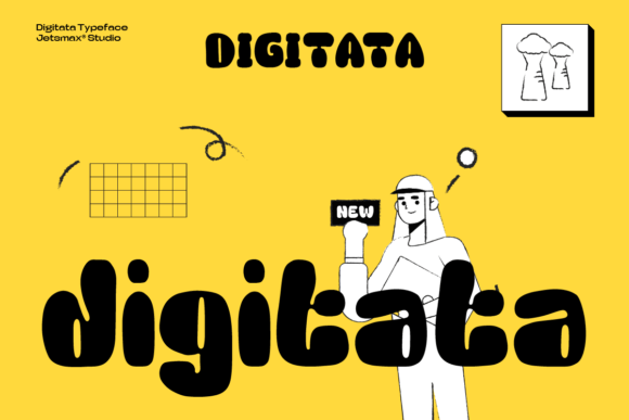 Digitata Font - Featured Image