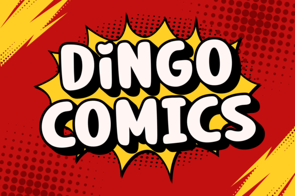Dingo Comics Font - Featured Image