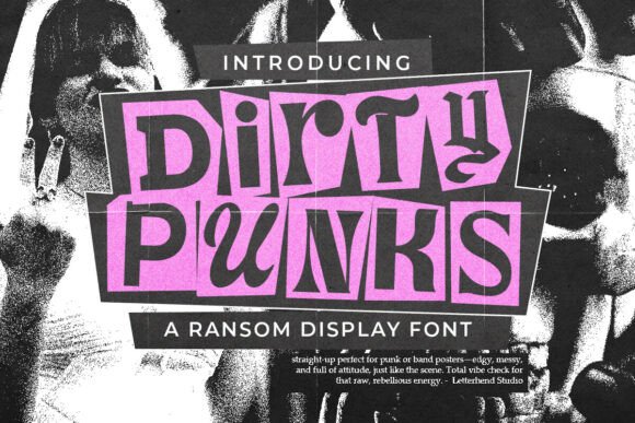 Dirty Punks Font - Featured Image