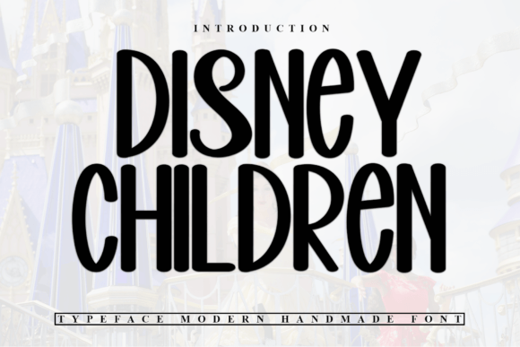 Disney Children Font - Featured Image