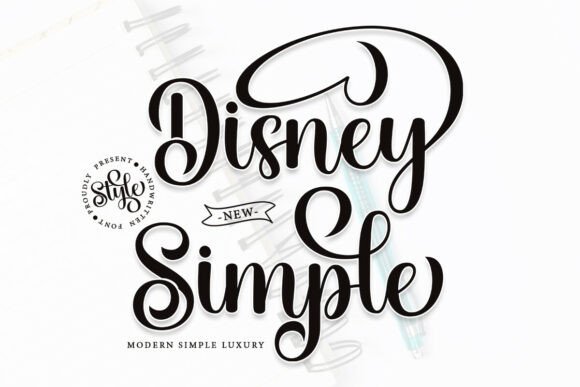 Disney Simple Font - Featured Image