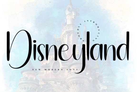 Disneyland Font - Featured Image