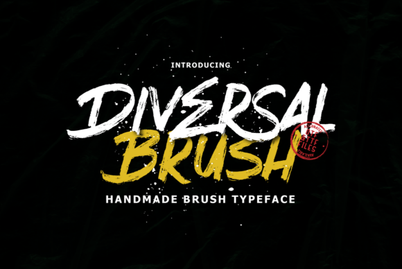 Diversal Brush Font - Featured Image