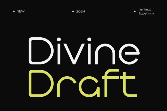 Divine Draft Font - Featured Image