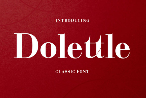 Dolettle Font - Featured Image
