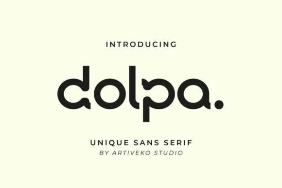 Dolpa Font - Featured Image
