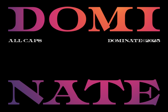 Dominate Font - Featured Image
