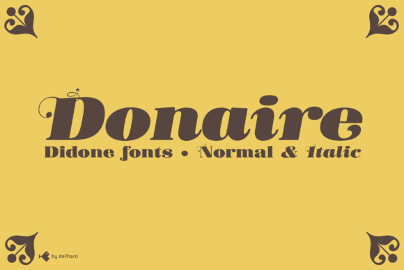 Donaire Font - Featured Image