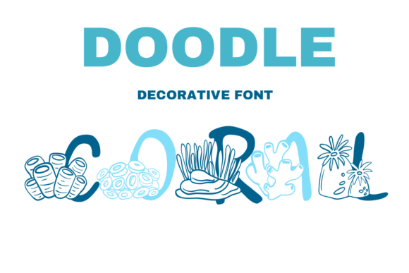 Doodle Coral Font - Featured Image