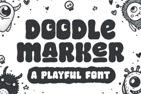 Doodle Marker Font - Featured Image